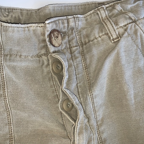 Free People Shorts Size 10 Tan - Picture 4 of 7
